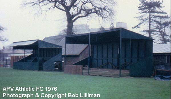 APV Athletic home ground. 1976. © Bob Lilliman